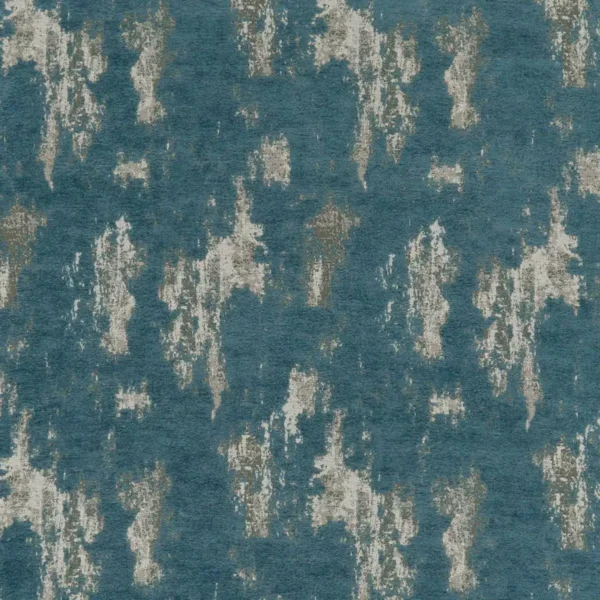 Monterrey Fabric - Denim by blue misc velvet-chenille fabric from Clarke & Clarke