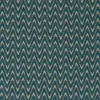 blue geometric velvet-chenille fabric from Clarke & Clarke