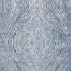 blue geometric jacquard fabric from Clarke & Clarke