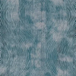 blue geometric jacquard fabric from Clarke & Clarke