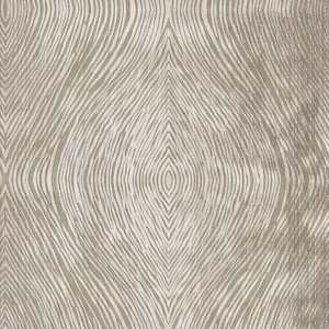 brown geometric jacquard fabric from Clarke & Clarke