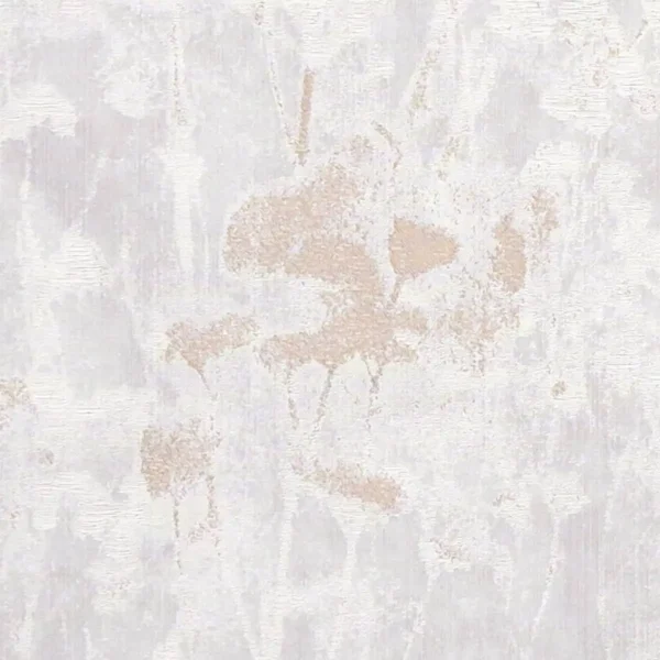 Silhouette Fabric - Ivory by black-grey botanical jacquard fabric from Clarke & Clarke