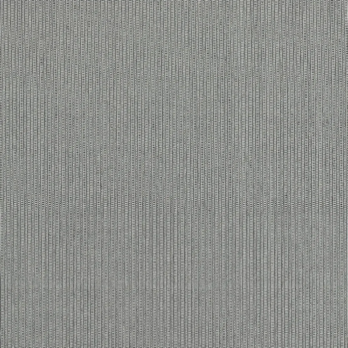 Spencer Fabric - Ebony by black-grey striped cotton fabric from Clarke & Clarke