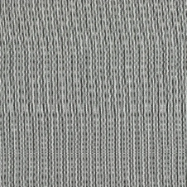 Spencer Fabric - Ebony by black-grey striped cotton fabric from Clarke & Clarke