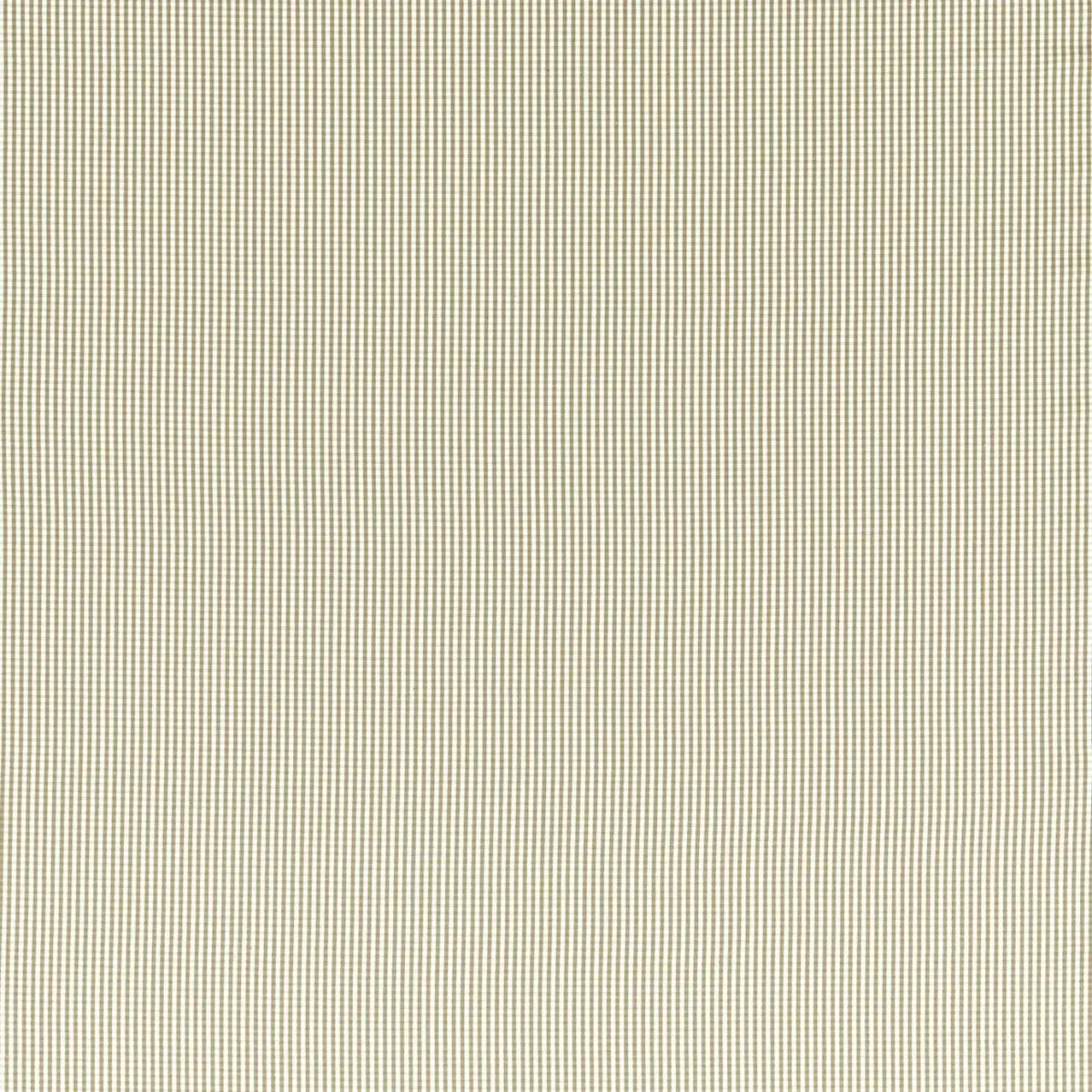 Windsor Fabric - Linen by neutral checked cotton fabric from Clarke & Clarke