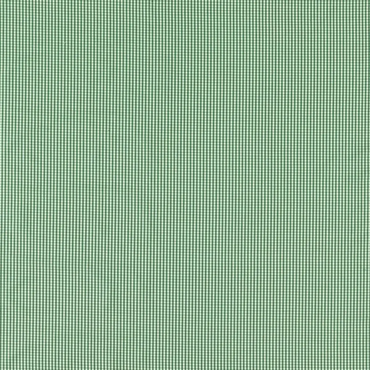 Windsor Fabric - Racing Green by green checked cotton fabric from Clarke & Clarke