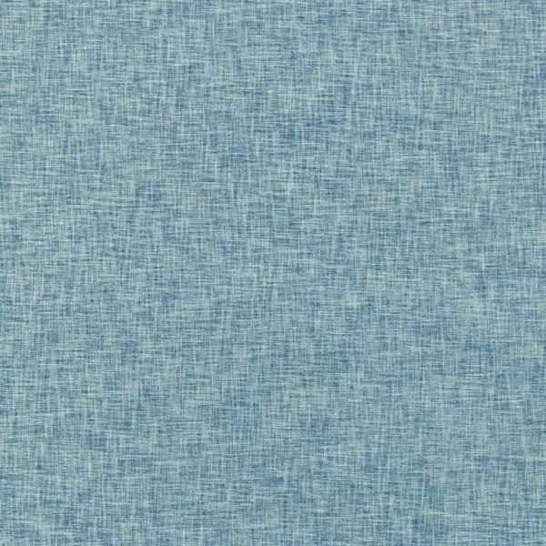 Gaia Fabric - Denim by blue plain woven fabric from Clarke & Clarke
