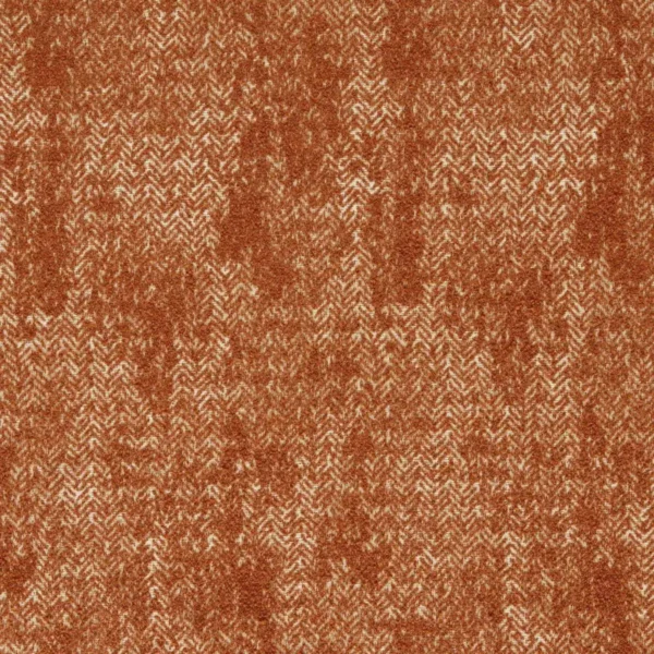 orange plain woven fabric from Clarke & Clarke