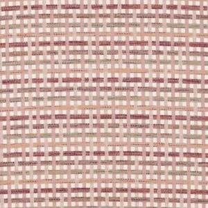 pink checked woven fabric from Clarke & Clarke