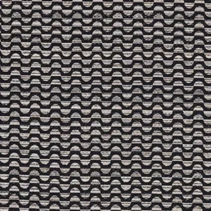 black-grey geometric woven fabric from Clarke & Clarke