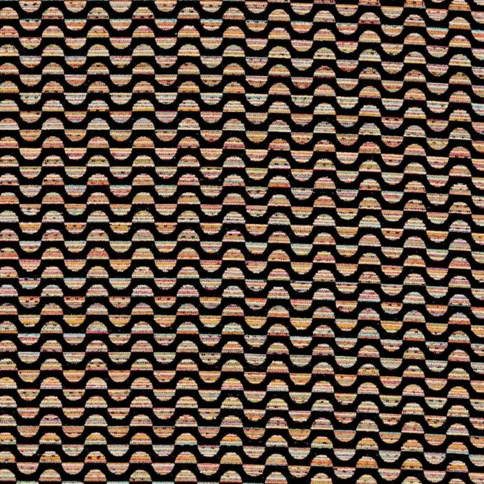 Olav Fabric - Charcoal / Multi swatch