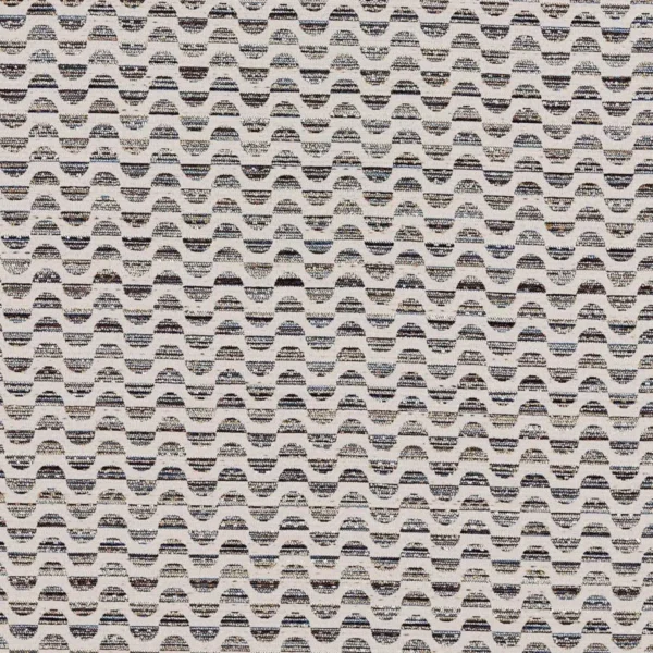 white geometric woven fabric from Clarke & Clarke