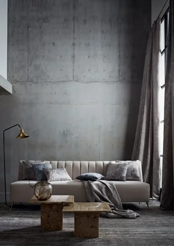 Haze Fabric - Silver from
