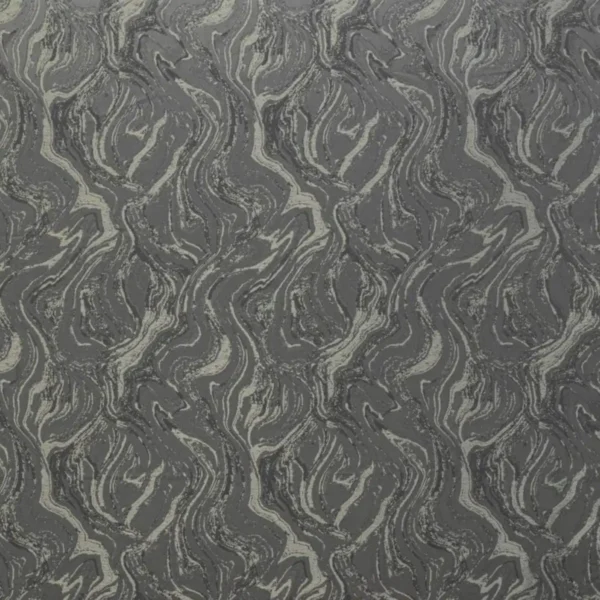 Metamorphic Fabric - Charcoal by black-grey misc jacquard fabric from Ashley Wilde