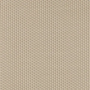 neutral geometric jacquard fabric from Clarke & Clarke
