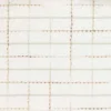 white geometric voile-sheer fabric from Clarke & Clarke