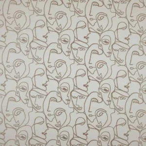 white misc jacquard fabric from Ashley Wilde