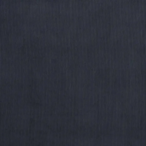 Lucio Fabric - Navy by blue plain velvet-chenille fabric from Ashley Wilde