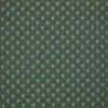 green geometric jacquard fabric from Ashley Wilde