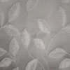 black-grey botanical jacquard fabric from Ashley Wilde
