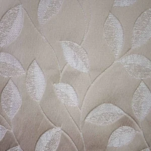 black-grey botanical jacquard fabric from Ashley Wilde