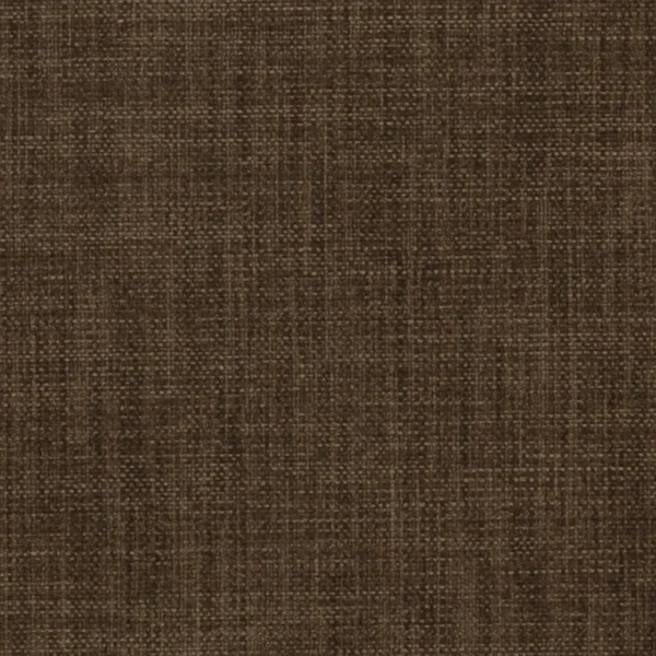 Linoso Fabric - Chocolate by brown plain woven fabric from Clarke & Clarke