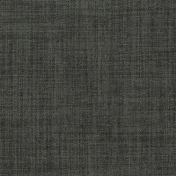 Linoso Fabric - Pewter by black-grey plain woven fabric from Clarke & Clarke