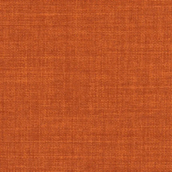 Linoso Fabric - Cayenne by orange plain woven fabric from Clarke & Clarke