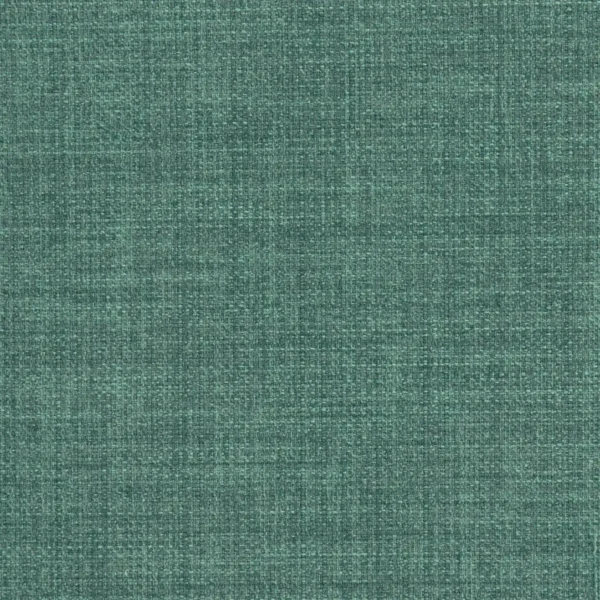 Linoso Fabric - Teal by green plain woven fabric from Clarke & Clarke