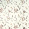 multicolour botanical embroideried fabric from Clarke & Clarke