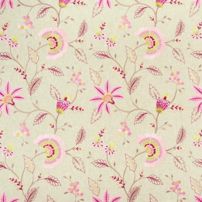 Delamere Fabric - Raspberry fabric swatch F1004/05