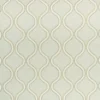 black-grey geometric embroideried fabric from Clarke & Clarke