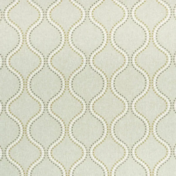 Layton Fabric - Chartreuse by black-grey geometric embroideried fabric from Clarke & Clarke