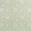 black-grey botanical embroideried fabric from Clarke & Clarke