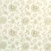 brown botanical embroideried fabric from Clarke & Clarke