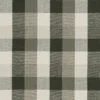 black-grey checked jacquard fabric from Clarke & Clarke