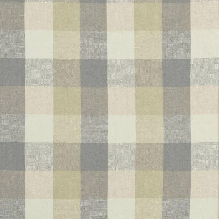 Austin Check Fabric - Natural swatch