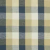 blue checked jacquard fabric from Clarke & Clarke