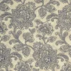 blue botanical jacquard fabric from Clarke & Clarke