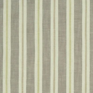 brown striped jacquard fabric from Clarke & Clarke