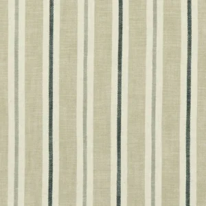 black-grey striped jacquard fabric from Clarke & Clarke