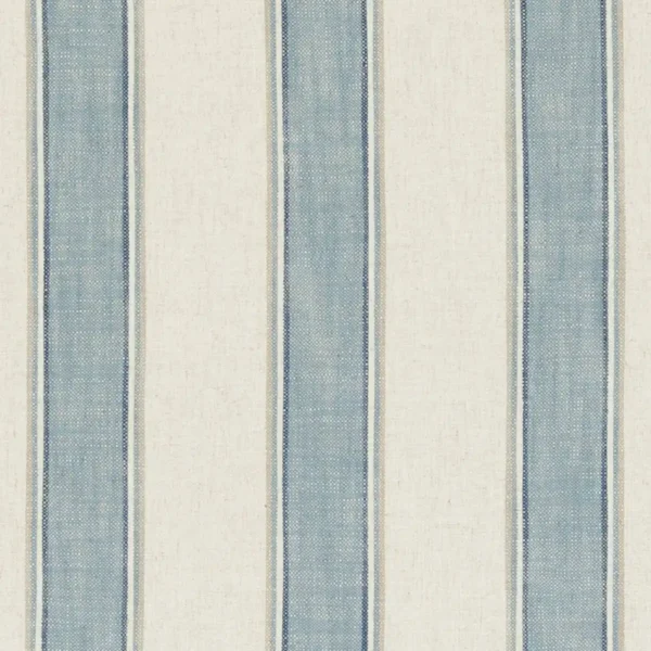 blue striped cotton fabric from Clarke & Clarke