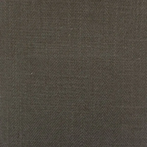 Henley Fabric - Liquorice by black-grey plain woven fabric from Clarke & Clarke