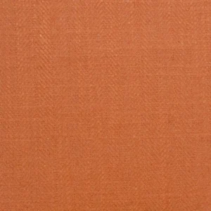 orange plain woven fabric from Clarke & Clarke