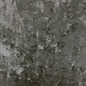 black-grey plain velvet-chenille fabric from Clarke & Clarke