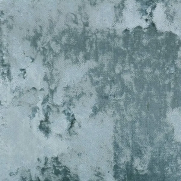 blue plain velvet-chenille fabric from Clarke & Clarke