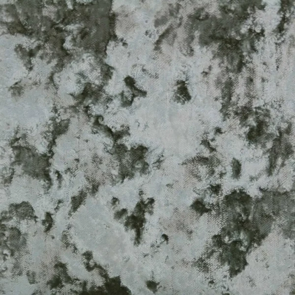 Crush Fabric - Sage by black-grey plain velvet-chenille fabric from Clarke & Clarke