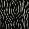 black-grey striped velvet-chenille fabric from Clarke & Clarke