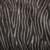 brown striped velvet-chenille fabric from Clarke & Clarke