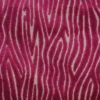 pink striped velvet-chenille fabric from Clarke & Clarke